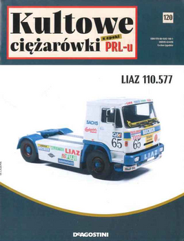 LIAZ 110.577 - 1:43 Kultowe ciężarówki PRL-u nr 120