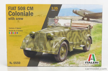 Italeri 6550 - 1:35 Fiat 508 CM Coloniale with crew