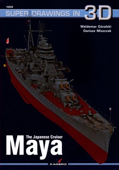 The Japanese Cruiser Maya - Kagero Super Drawings in 3D