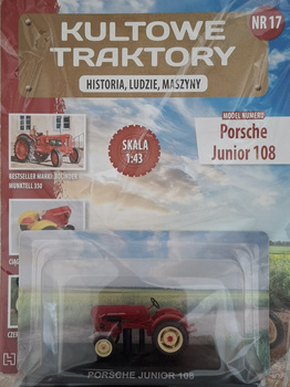 Hachette 1:43 - Kultowe Traktory nr 17 - Porsche Junior 108