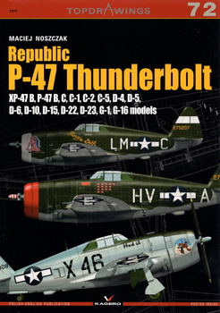 Republic P-47 Thunderbolt - Kagero Topdrawings No. 72
