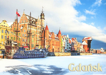 Pocztówka - Statek wycieczkowy CZARNA PERŁA - Gdańsk