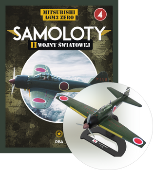 Samoloty II Wojny Światowej 4/2024 - Mitsubishi A6M3 Zero