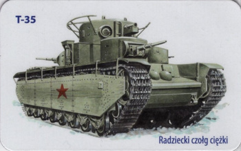 Magnes - Radziecki czołg ciężki T-35