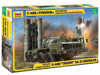 Zvezda 5068 - 1:72 S-400 Triumf Missile System - SA-21 Growler