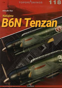 Nakajima B6N Tenzan - Kagero Topdrawings No. 118