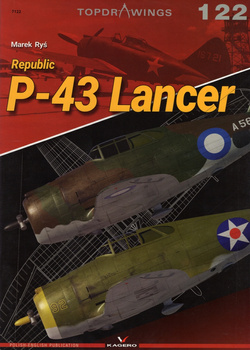 Republic P-43 Lancer - Kagero Topdrawings No. 122