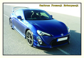 Pocztówka 19x13 cm - Samochód Toyota GT86