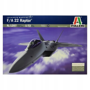 Italeri 1207 - 1:72 Samolot Lockheed Martin F/A-22 Raptor