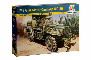 Italeri 6555 - 1:35 M6 Gun Motor Carriage WC-55