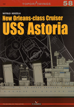 New Orleans-class Cruiser USS Astoria - Kagero Topdrawings No. 58