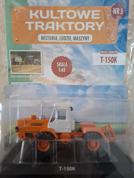 Hachette 1:43 - Kultowe Traktory nr 3 - Ciągnik T-150K