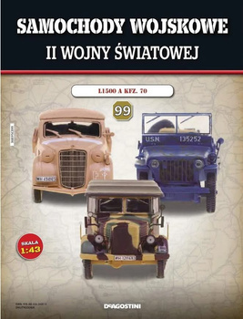 L1500A Kfz. 70 - 1:43 Samochody wojskowe II wojny światowej nr 99