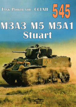 Light Tank M3A3 M5 M5A1 Stuart - Tank Power vol. CCLXII nr 545