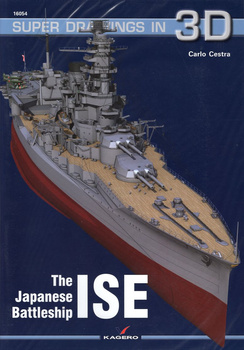 The Japanese Battleship ISE - Kagero Super Drawings in 3D