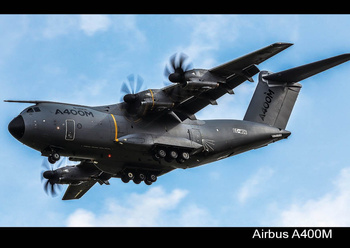 Pocztówka - Samolot Airbus A400M