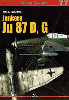Junkers Ju 87 D, G - Kagero Topdrawings No. 77