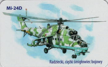 Magnes - Radziecki ciężki śmigłowiec bojowy Mi-24D