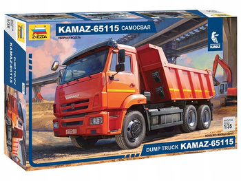 Zvezda 3650 - 1:35 Dump Tuck Kamaz 65116