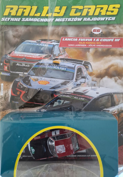 Lancia Fulvia 1.6 Coupe HF Rajd Maroka 1972 - 1:43 Rally Cars nr 66