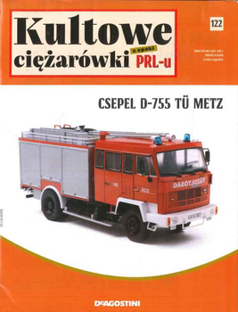 CSEPEL D-755 TU METZ - 1:43 Kultowe ciężarówki PRL-u nr 122
