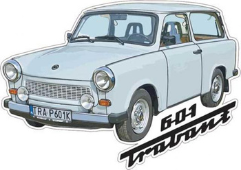 Magnes - Samochód Trabant 601