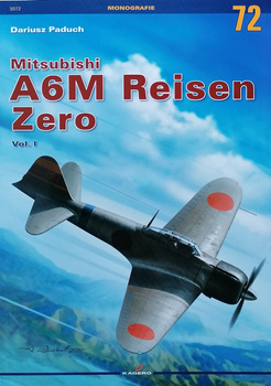 Mitsubishi A6M Reisen Zero vol. I - Kagero Monografia Nr 72