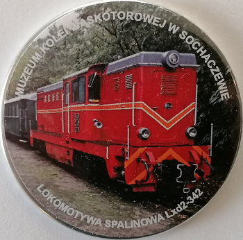 Magnes - Lokomotywa wąskotorowa Lxd2-342