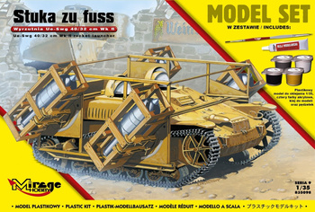 Mirage 835098 - 1:35 Stuka zu fuss Wyrzutnia Ue-Swg 40/32 cm Wk fl