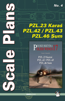 Scale Plans No. 4 - PZL.23 Karaś / PZL.42 / PZL.43 / PZL.46 Sum