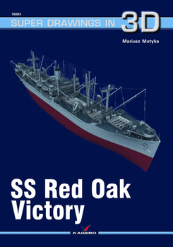 SS Red Oak Victory - Kagero Super Drawings in 3D