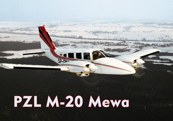 Magnes - Samolot PZL M-20 Mewa