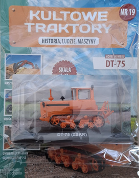 Hachette 1:43 - Kultowe Traktory nr 19 - DT-75
