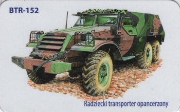 Magnes - Radziecki transporter opancerzony BTR-152