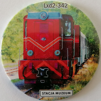 Magnes - Lokomotywa wąskotorowa Lxd2-342