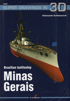 Brazilian battleship Minas Gerais - Kagero Super Drawings in 3D