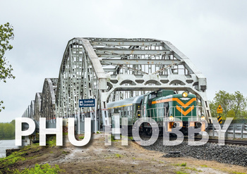 Pocztówka 21x14,8 cm - Lokomotywa spalinowa SM42-741 - Grudziądz 2024 r.