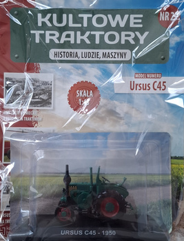 Hachette 1:43 - Kultowe Traktory nr 27 - Ursus C-45