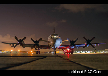 Pocztówka - Samolot Lockheed P-3C Orion