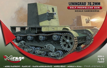Mirage 726027 - 1:72 Działo samobieżne Leningrad 76,2 mm