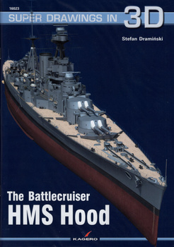 The Battlecruiser HMS Hood - Kagero Super Drawings in 3D