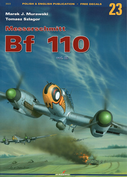 Messerschmitt Bf 110 vol. III (bez kalkomanii) - Kagero Monograph No. 23