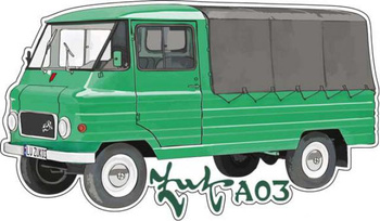 Magnes - Samochód Żuk A03