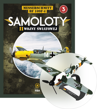 Samoloty II Wojny Światowej 3/2024 - Messerschmitt Bf 109F-4