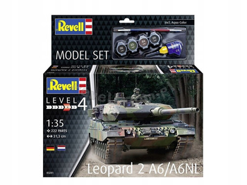Revell 63281 - 1:35 Czołg Leopard 2A6 / A6NL - Model Set