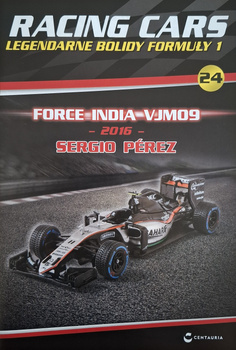 Racing Cars 24/2025 - FORCE INDIA VJM09 - 2016 - SERGIO PEREZ