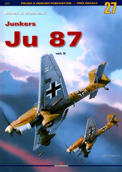 Junkers Ju 87 vol. II (bez kalkomanii) - Kagero Monografia Nr 27