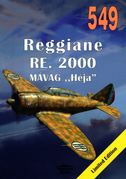 Reggiane RE. 2000 Falco - Militaria Monografia nr 549