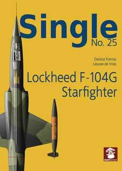 Single No. 25 Lockheed F-104G Starfighter