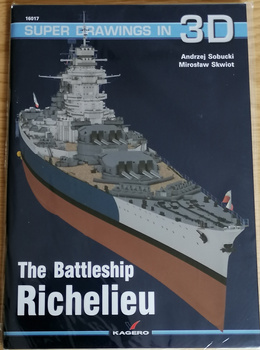The Battleship Richelieu - Kagero Super Drawings in 3D